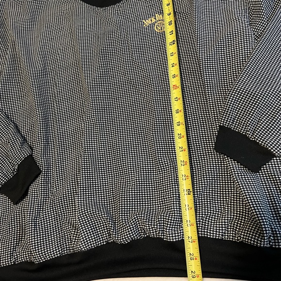 Winner Mate Golf Collection Jack Daniels Mens XL Nylon Houndstooth Windbreaker - Picture 9 of 11